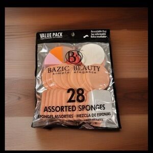 Assorted Makeup Sponges - 28 Pack